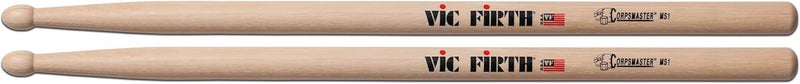 Vic Firth Corpsmaster Snare Drumsticks - MS1 16 1/2 Inch - Image 3